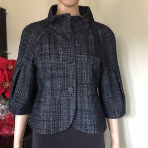 ANN TAYLOR Navy Blue Jacket